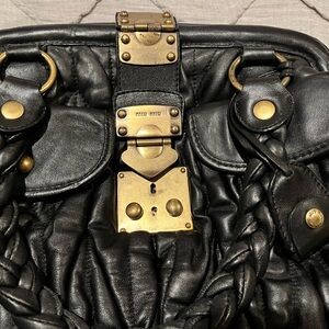 Miu Miu * leather Napa handbag